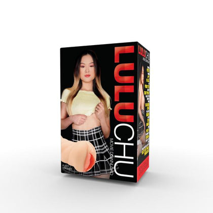 Introducing the Lulu Chu Pussy Stroker 3D for Men in Gorgeous Fanta Flesh