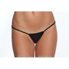 Coquette Lingerie La Petite XL Low Rise Lycra G-String Panty for Women - Sensual Comfort in Black - Adult Naughty Store