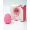 Skins Minis The Scream Egg Vibrator - Powerful Clitoral and Nipple Stimulator (Model 2023) - Sleek and Discreet - USB Rechargeable - Intense Pleasure in the Palm of Your Hand - Pink - Adult Naughty Store