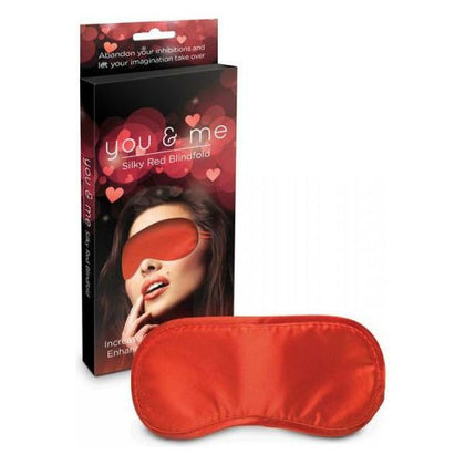 Creative Conceptions You & Me Blindfold Red - Sensual Pleasure Enhancer for Couples