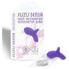 Doctor Love Fuzu Sensa Skin Activated Fingertip Vibe Purple - Powerful 8 Pattern Silicone Finger Vibrator for Intense Pleasure