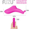 Doctor Love Fuzu Sensa Skin-Activated Fingertip Vibe Pink - Model SLV-2022 - For Intense Pleasure and Sensual Stimulation
