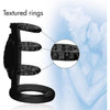 Doctor Love Zinger Vibrating Sleeve Black - Powerful Pleasure Enhancer for Men and Women