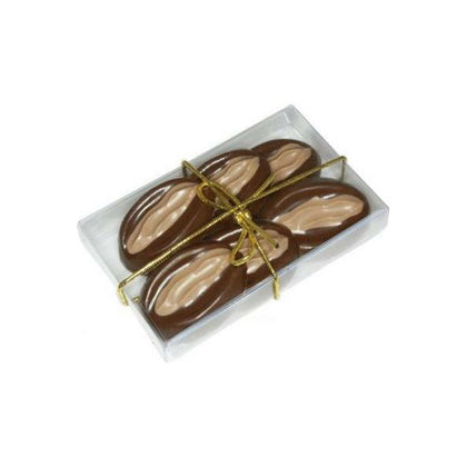 Erotic Chocolates Bite Size Vagina Chocolate 6 Piece Gift Box - Sensual Delights for Adults