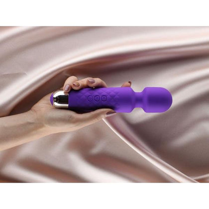 Edonista Ada Wand Purple - Compact Cordless Travel Size Vibrating Massager for Intimate Pleasure