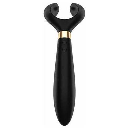 Satisfyer Multifun 3 Black Rechargeable Silicone Massager for All Genders - Versatile Pleasure Toy for Intense Stimulation - Adult Naughty Store