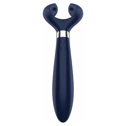 Satisfyer Multifun 3 Blue: Versatile Silicone Massager for All Genders, Intense Pleasure in Multiple Areas - Adult Naughty Store