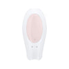Satisfyer Double Joy White Couples Vibrator - Model D-1001 - Dual Stimulation for Him and Her - Clitoral and G-Spot Pleasure - White