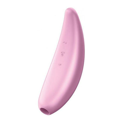 Satisfyer Curvy 3+ Pink with App - The Ultimate Clitoral Pleasure Device for Women in a Stunning Pink Color