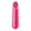 Satisfyer Ultra Power Bullet 3 - Compact Clitoral Vibrator for Intense Pleasure - Fireball Red
