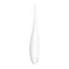 Satisfyer Twirling Fun White - Intense Clitoral and Erogenous Zone Stimulation Vibrator for Women