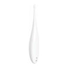 Satisfyer Twirling Fun White - Intense Clitoral and Erogenous Zone Stimulation Vibrator for Women - Adult Naughty Store