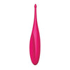 Introducing the Satisfyer Twirling Fun Magenta - Powerful Clitoral and Labia Vibrator for Women - Adult Naughty Store