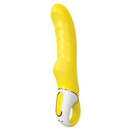 Satisfyer Vibes Yummy Sunshine Yellow G-Spot Vibrator - The Ultimate Pleasure Companion for Intense G-Spot Stimulation
