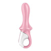 Satisfyer Air Pump Booty 5+ Red Inflatable Anal Vibrator for Sensational Pleasure