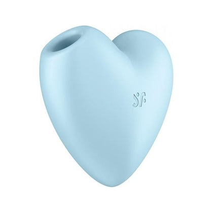 Satisfyer Cutie Heart Blue - Air Pulse Wave Clitoral Vibrator for Women - Model CH-001 - Blue