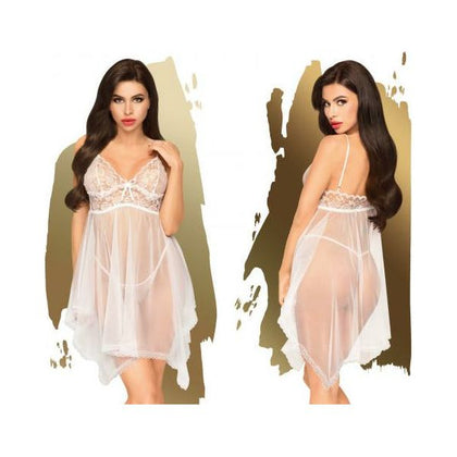 Penthouse Lingerie Naughty Doll Rose M/L Babydoll - Model M-l(net) - Women's Intimate Apparel for Sensual Nights - Size Medium to Large