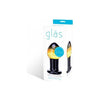 Glas Galileo Glass Butt Plug - Model GGBP-001 - Unisex Anal Pleasure Toy - Clear - Adult Naughty Store