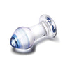 Glas Pleasure Droplets Anal Training Kit - Model 2023 - Unisex - Sensual Glass Butt Plugs - Graduated Sizes - Subtle Colors