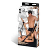 Lux Fetish Position Pal Sex Sling - Model LP-3000 - Unisex - Enhanced Penetration - Black - Adult Naughty Store