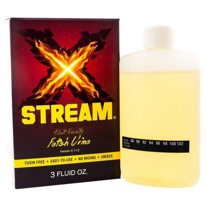 X Stream Fetish Urine 3 Oz (net) - Synthetic Urine for Adult Role Play and Pranks