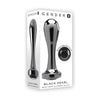 Evolved Novelties Gender X Black Pearl Large Butt Plug - Model XBP-2022 - Unleash Pleasure with Elegance and Intensity - Adult Naughty Store