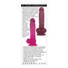 Gender X Sweet Tart Color-Changing Realistic Dildo - Model XT-6 - Purple to Pink - For Sensational Pleasure