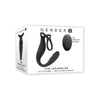 Evolved Novelties Gender X The Wrangler Prostate Massager - Model 2023 - Male P-Spot Stimulator - Deep Black - Adult Naughty Store