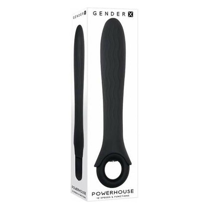 Evolved Novelties Gender X Powerhouse Vibrator - Model GX-500: Ultimate Pleasure for Power Lovers - Blue - Adult Naughty Store