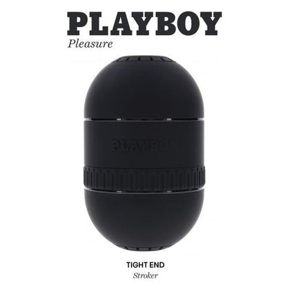 EVOLVED NOVELTIES Playboy Tight End Stroker PB-MS-4660-2 | Male Tightening Masturbator for Intense Pleasure | Black