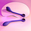 Playboy Spot On G-Spot Vibrator - Model 2023 - Women's Silicone Pleasure Toy - Deep Purple