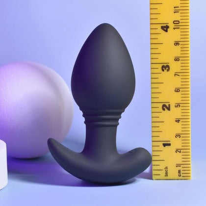 Playboy Plug & Play Silicone Butt Plug - Model 2023 - Unisex Anal Pleasure - Black - Adult Naughty Store