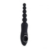 Playboy Let It Bead Dual-Ended Rechargeable Vibrating Anal Beads PB-RS-4684-2 - Unisex Clitoral Suction & Anal Stimulator in Black - Adult Naughty Store