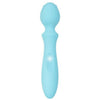 Evolved Novelties Pocket Wand Blue Petite Body Massager - Powerful Rechargeable Silicone Vibrator for Intense Pleasure