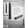 Evolved Novelties Real Simple Bullet Vibrator - Model RS-2022 - Women's Clitoral Pleasure - Deep Purple - Adult Naughty Store