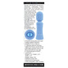 Evolved Out of The Blue Body Massager - Petite Wand Vibe, Model OOTB-2022, for Intense Pleasure, Waterproof, Blue - Adult Naughty Store