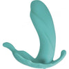 Evolved Novelties BRCG-2021 Butterfly Effect Clitoral and G-Spot Teal Green Rabbit Style Vibrator - Women's Dual Pleasure Toy - Adult Naughty Store