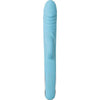 Evolved Novelties Triple Infinity Blue Rabbit Style Vibrator - Model TIRV-5000 - Women's Clitoral and G-Spot Pleasure - Stunning Sapphire Blue - Adult Naughty Store