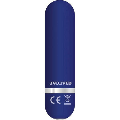 Evolved Novelties My Blue Heaven Rechargeable Bullet Vibrator - Model X123: Powerful Blue Bullet for Intense Pleasure (Unisex, Clitoral Stimulation, Aqua Blue)