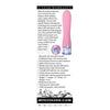 Evolved Novelties Sparkle Pink Vibrator - Intense Pleasure, Model V10, Female G-Spot Stimulation, Glitter-Filled Hand Grip