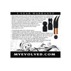 Evolved Novelties Glam Squad 3-in-1 Bullet Vibrator Kit - Model GS3BVB - Unisex Pleasure - Black