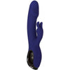 Evolved Bunny Buddy Vibrator - The Ultimate Dual Pleasure Silicone Toy for Women - Model X10, Black - Adult Naughty Store