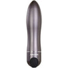 Evolved Travel-Gasm: Rechargeable Metal Bullet Vibrator - Model TRV-500 - For Intense Orgasms - Unisex - Clitoral Stimulation - Gunmetal Matte Finish - Adult Naughty Store