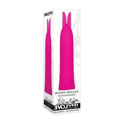 Evolved Novelties Bunny Bullet Vibrator - Model BB-10 - Female Clitoral Stimulation - Rose Pink