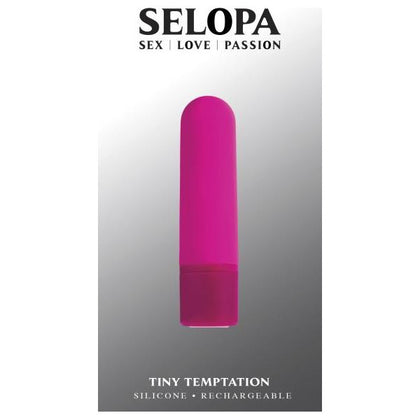 Evolved Novelties Selopa Tiny Temptations Pink Bullet Vibrator - Model TN-2023 - Women's Pleasure Toy - Adult Naughty Store