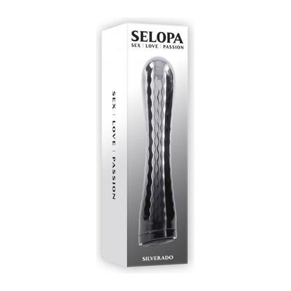 Evolved Novelties Selopa Silverado Classic Vibrator SL-RS-4189-2 for Women - Silver - Adult Naughty Store