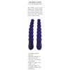 Evolved Novelties Selopa Beaded Beauty - Sensual Silicone Anal Beads - Model 2023 - Unisex Pleasure - Midnight Black - Adult Naughty Store