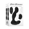 Zero Tolerance The One-Two Punch Prostate Vibe Black - Powerful Dual Motor Prostate Massager for Men's Intense Pleasure