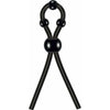 Zero Tolerance Toys Ultimate Silicone Lasso Cock Ring Black - Model ZT-LSR-001 - Enhance Erections and Pleasure for Men - Adult Naughty Store