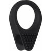 Zero Tolerance Black Knight Black Vibrating Cock Ring - Model ZT-BKR001 - For Men - Intense Pleasure Stimulation - Bold Black - Adult Naughty Store